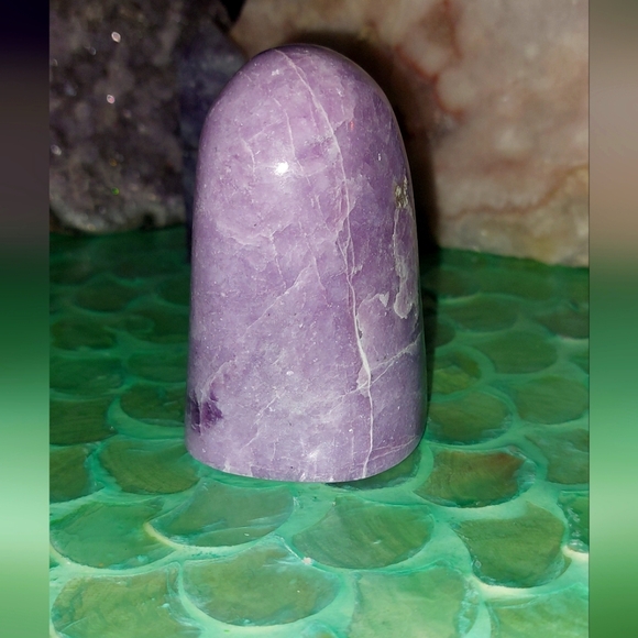 Lepidolite Freeform Polished Boulder - Picture 1 of 9